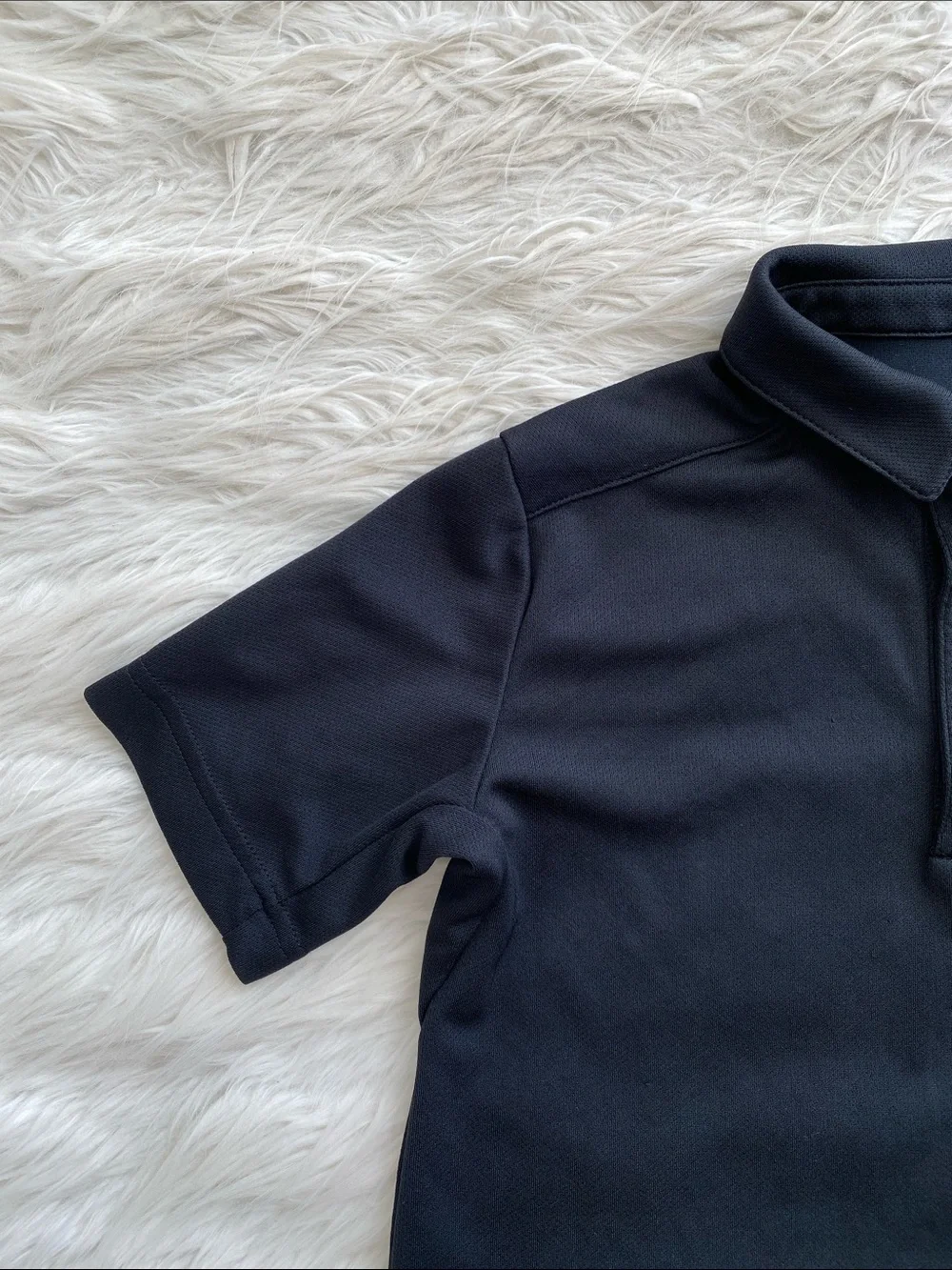 Nike | Black Short-Sleeve Polo